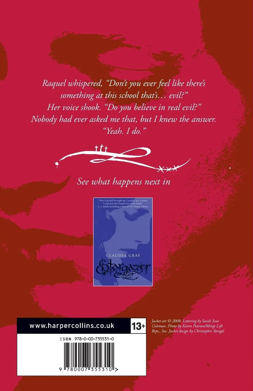 Rückseite: 9780007355310 | Evernight | Claudia Gray | Taschenbuch | 330 S. | Englisch | 2010