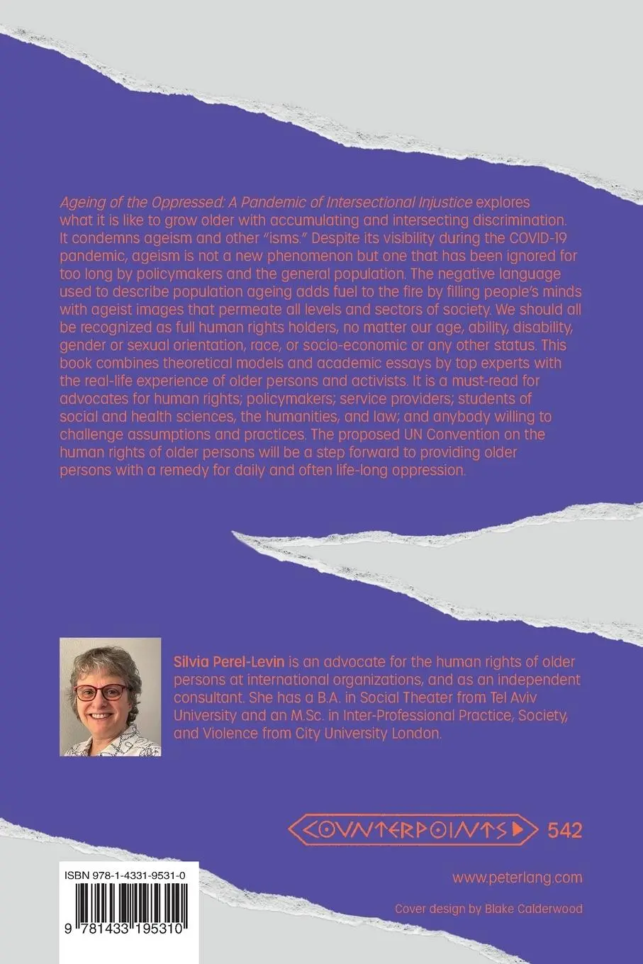 Rückseite: 9781433195310 | Ageing of the Oppressed | A Pandemic of Intersecting Injustice | Buch