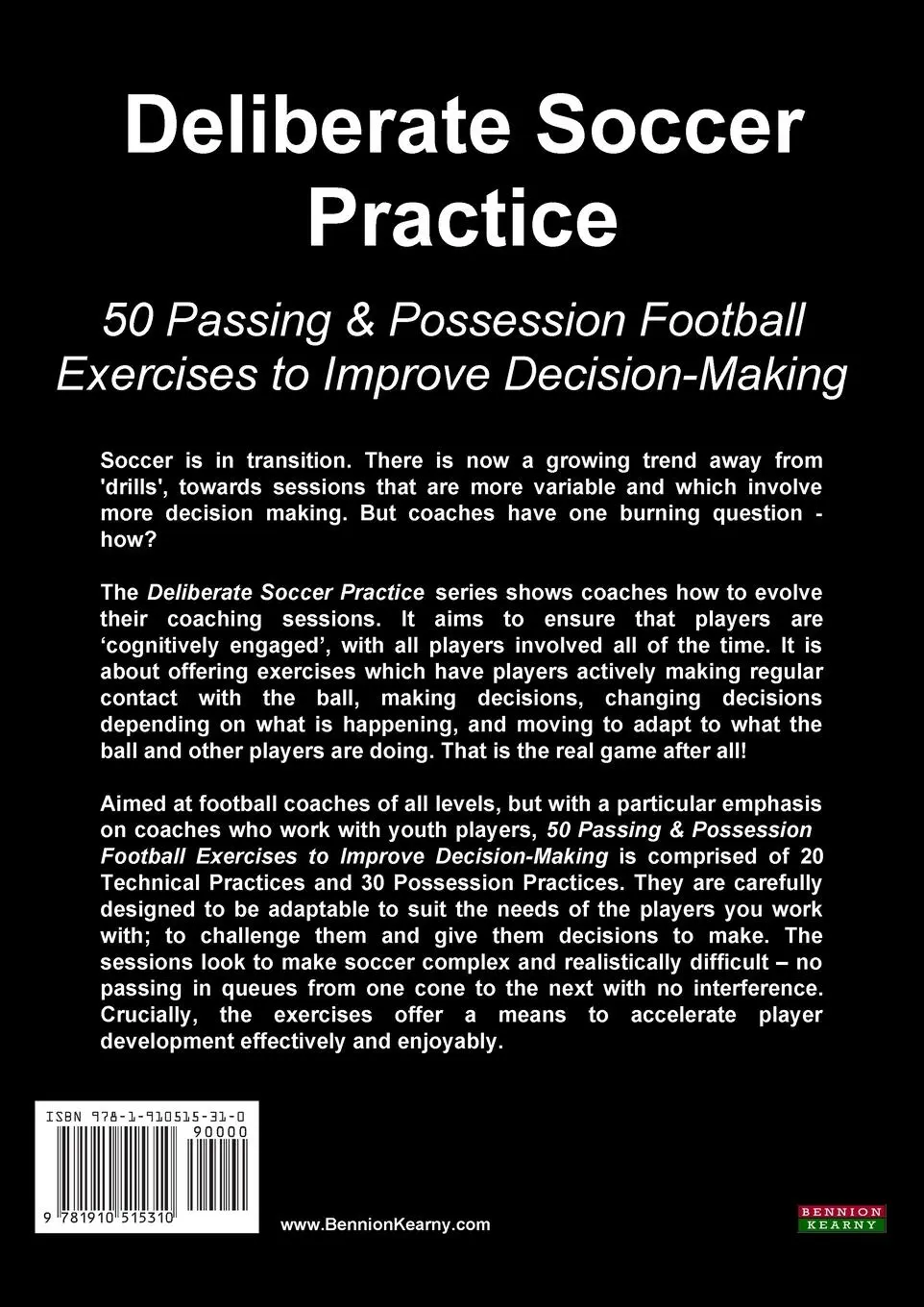 Rückseite: 9781910515310 | Deliberate Soccer Practice | Ray Power | Taschenbuch | Englisch | 2015