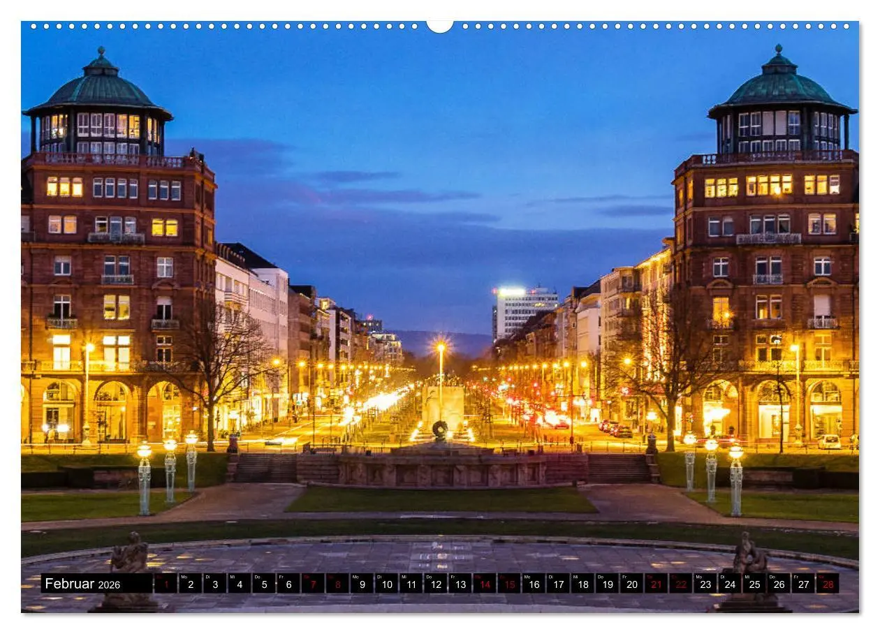 Bild: 9783457755310 | Mannheimer Impressionen. (Wandkalender 2026 DIN A2 quer), CALVENDO...