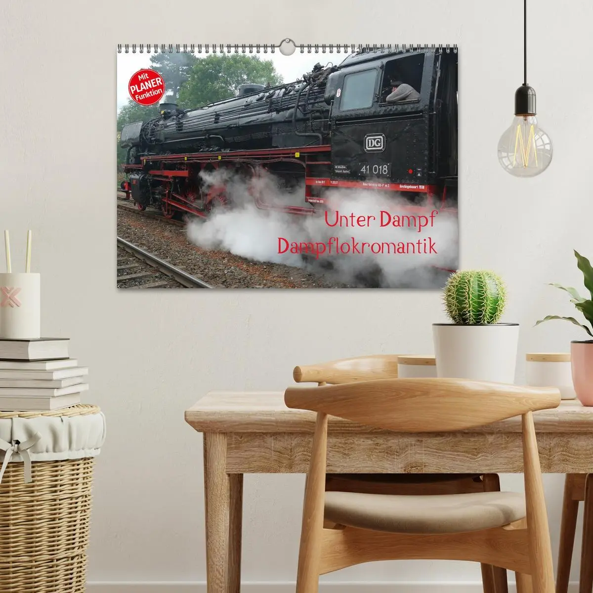 Bild: 9783457995310 | Unter Dampf - Dampflokromantik (Wandkalender 2026 DIN A3 quer),...
