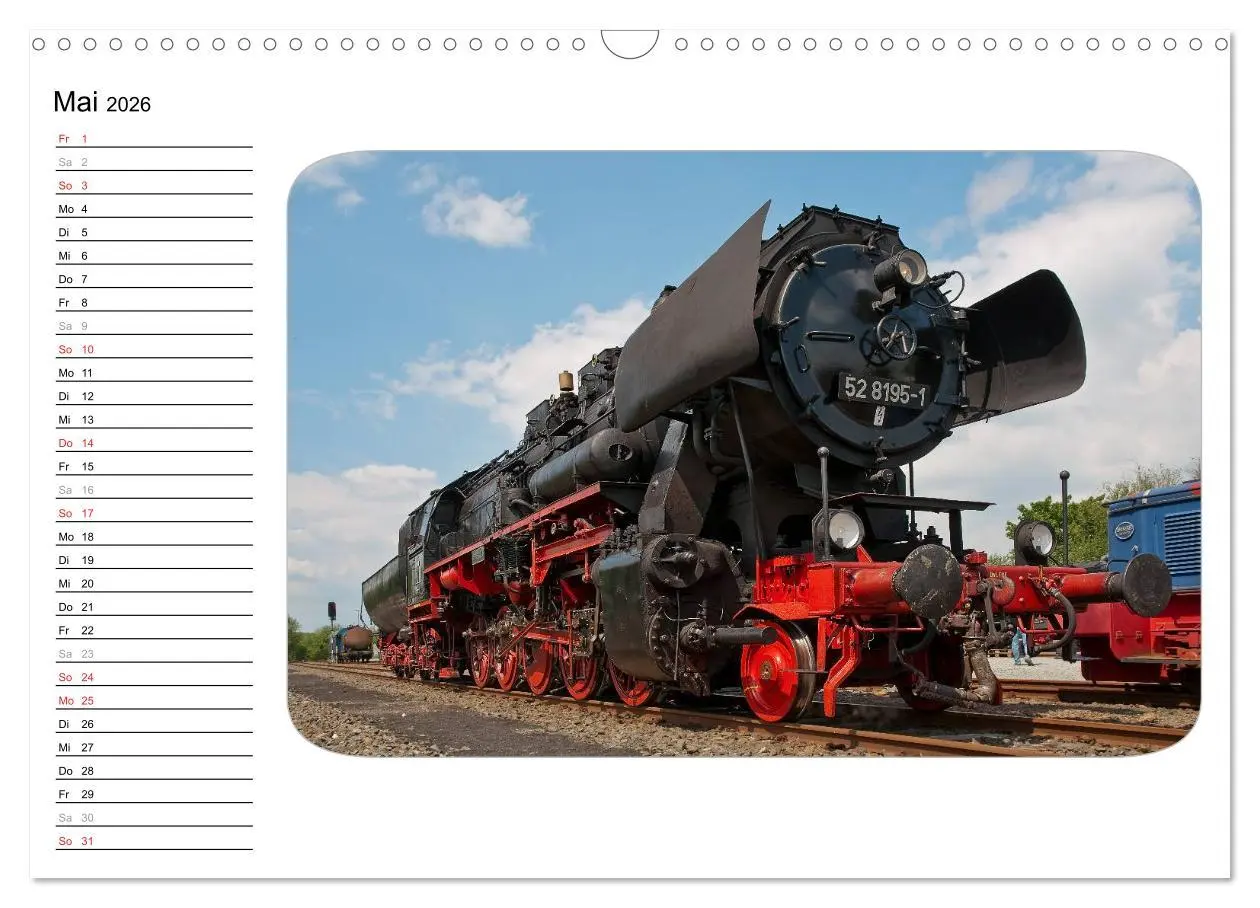 Bild: 9783457995310 | Unter Dampf - Dampflokromantik (Wandkalender 2026 DIN A3 quer),...