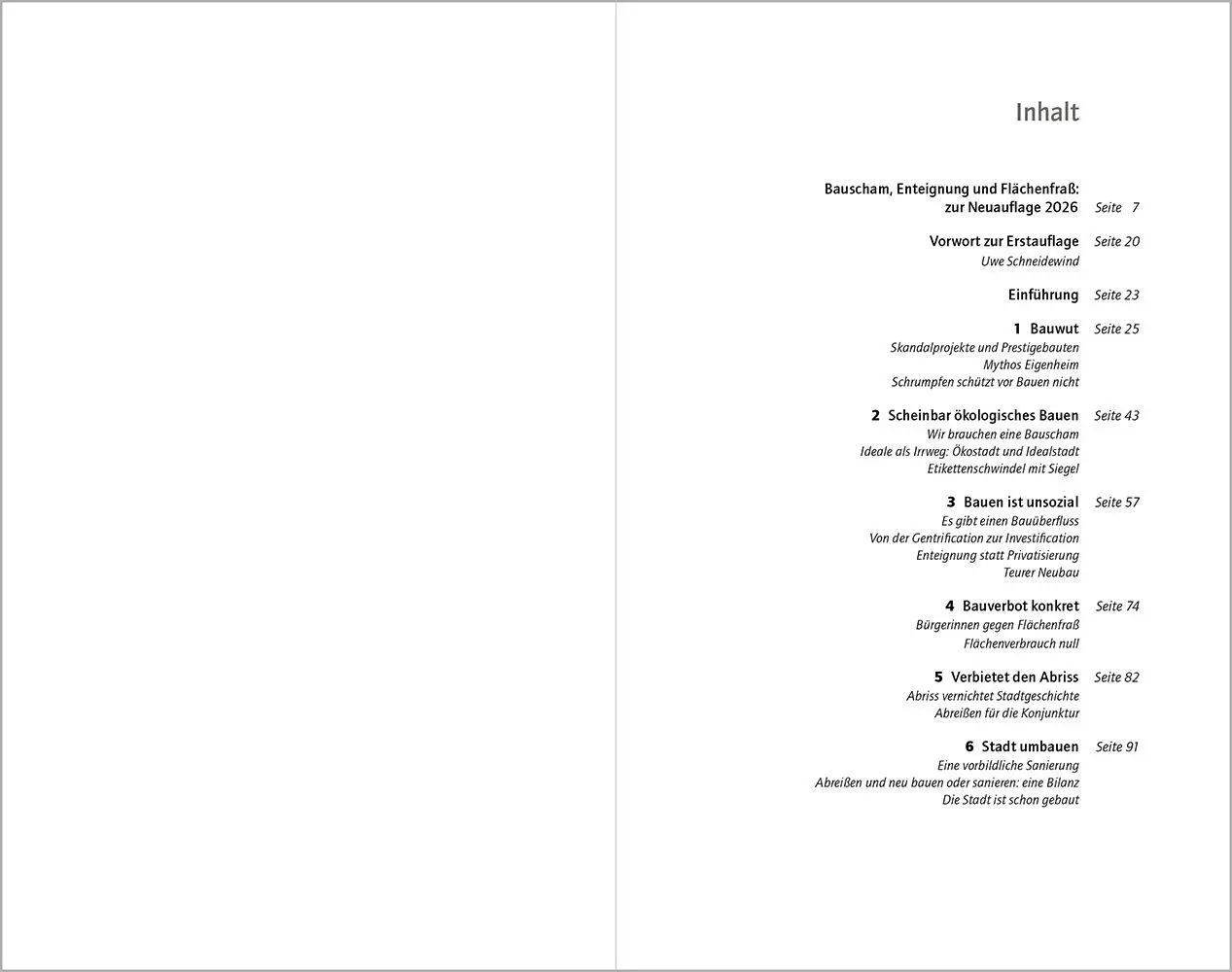 Bild: 9783987265310 | Verbietet das Bauen! | Daniel Fuhrhop | Taschenbuch | 240 S. | Deutsch