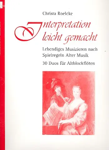 Cover: 9790204425310 | Interpretation Leicht Gemacht | Christa Roelcke | Buch