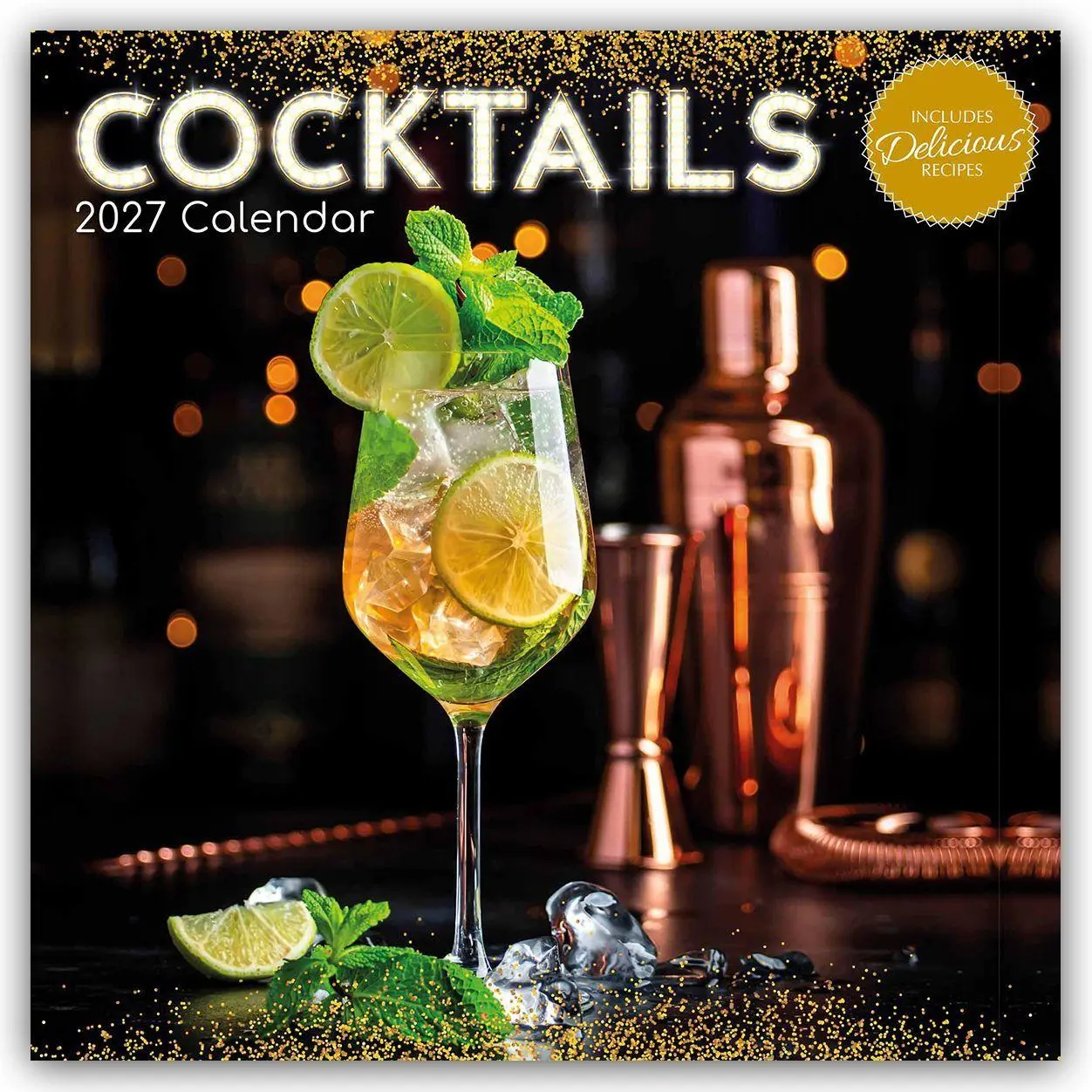 Cover: 9781805975410 | Cocktails 2027 - 16-Monatskalender | The Gifted | Kalender | 28 S.