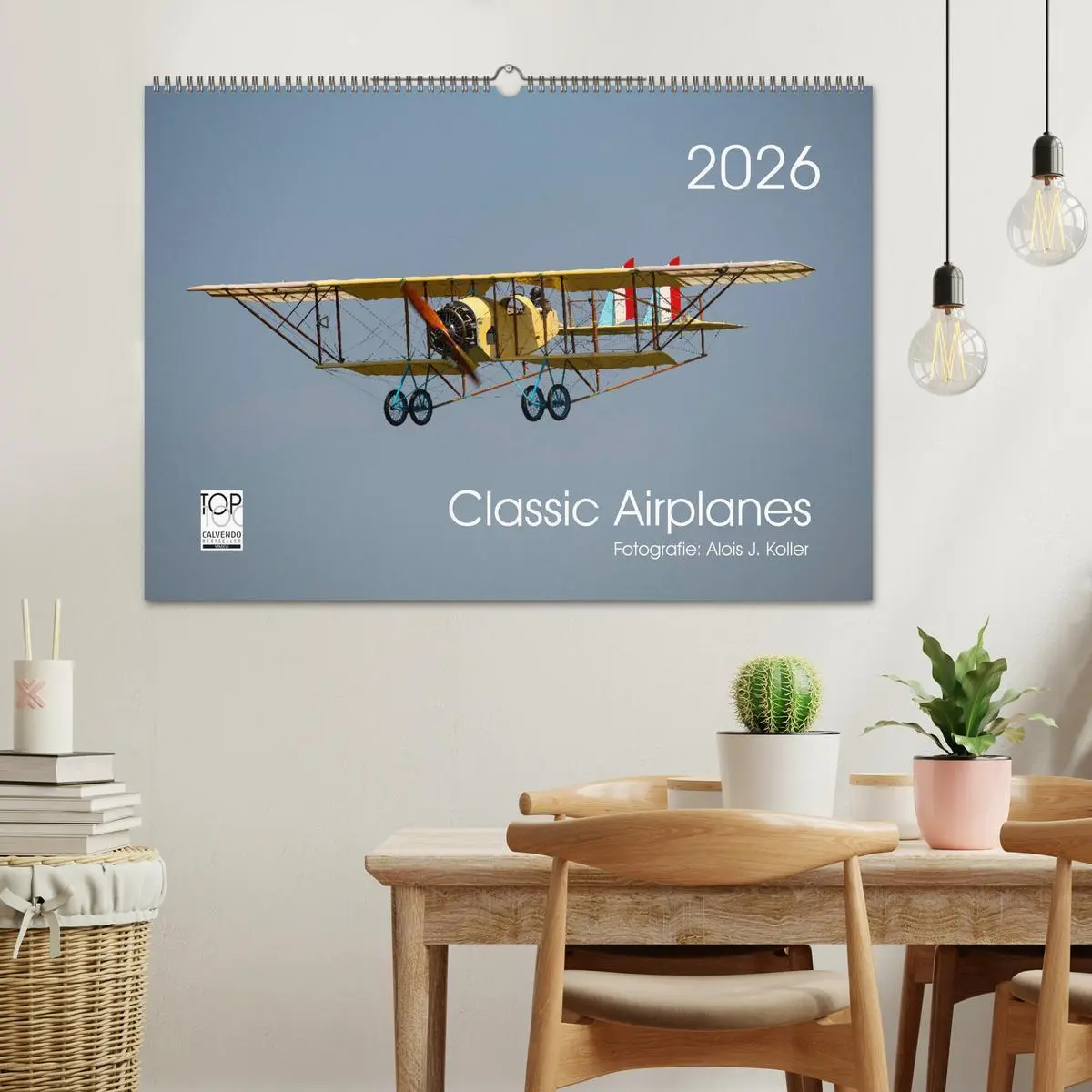 Bild: 9783457675410 | Classic Airplanes (Wandkalender 2026 DIN A2 quer), CALVENDO...
