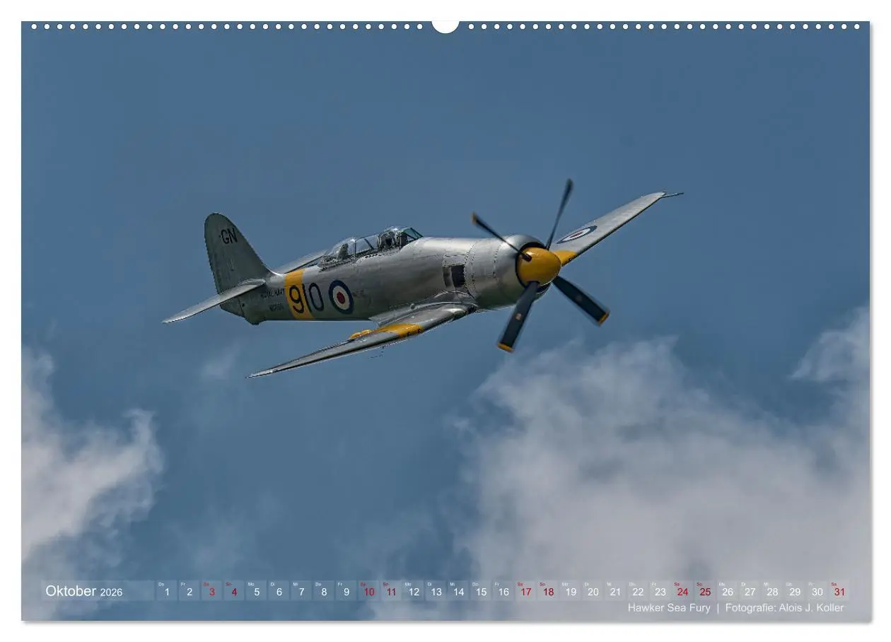 Bild: 9783457675410 | Classic Airplanes (Wandkalender 2026 DIN A2 quer), CALVENDO...