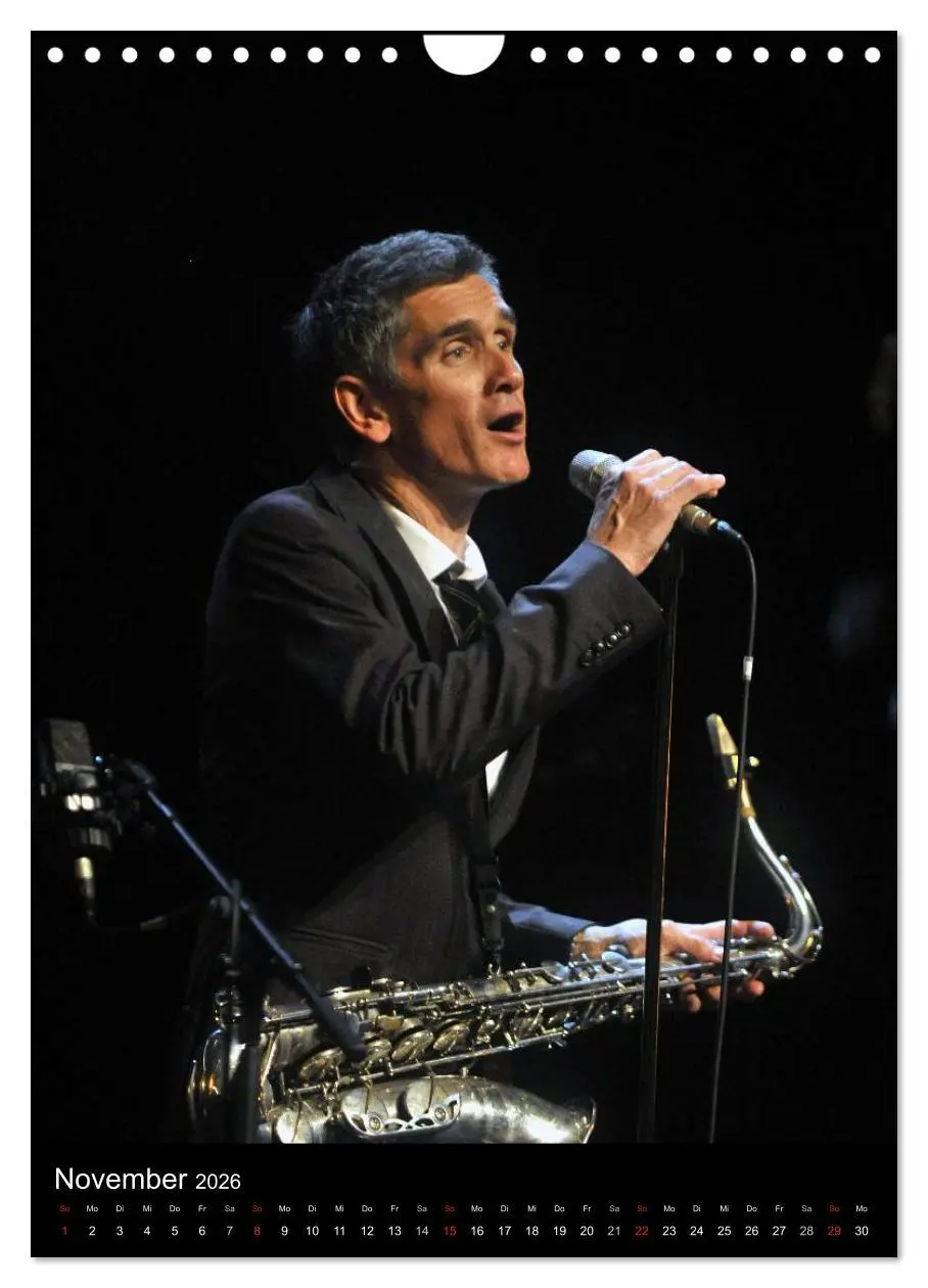 Bild: 9783516455410 | Jazz Momente - Kalender 2026 - (Wandkalender 2026 DIN A4 hoch),...