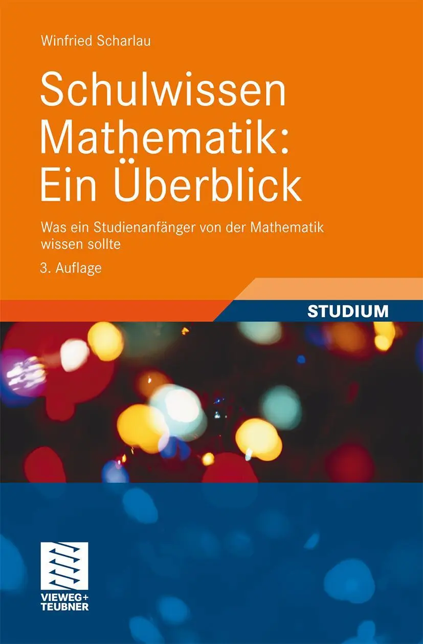Cover: 9783528265410 | Schulwissen Mathematik: Ein Überblick | Winfried Scharlau | Buch