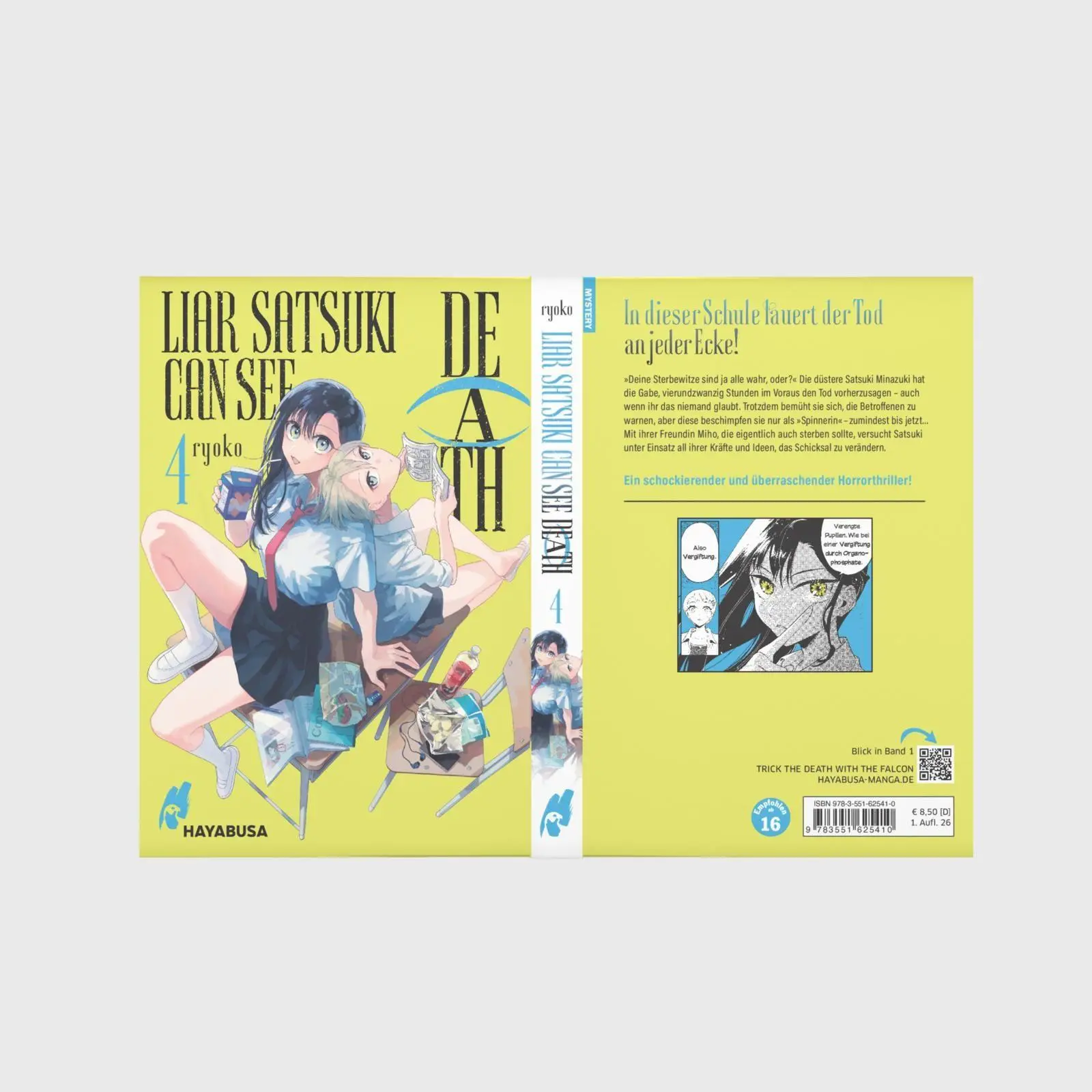 Bild: 9783551625410 | Liar Satsuki Can See Death 4 | Ryoko | Taschenbuch | 208 S. | Deutsch