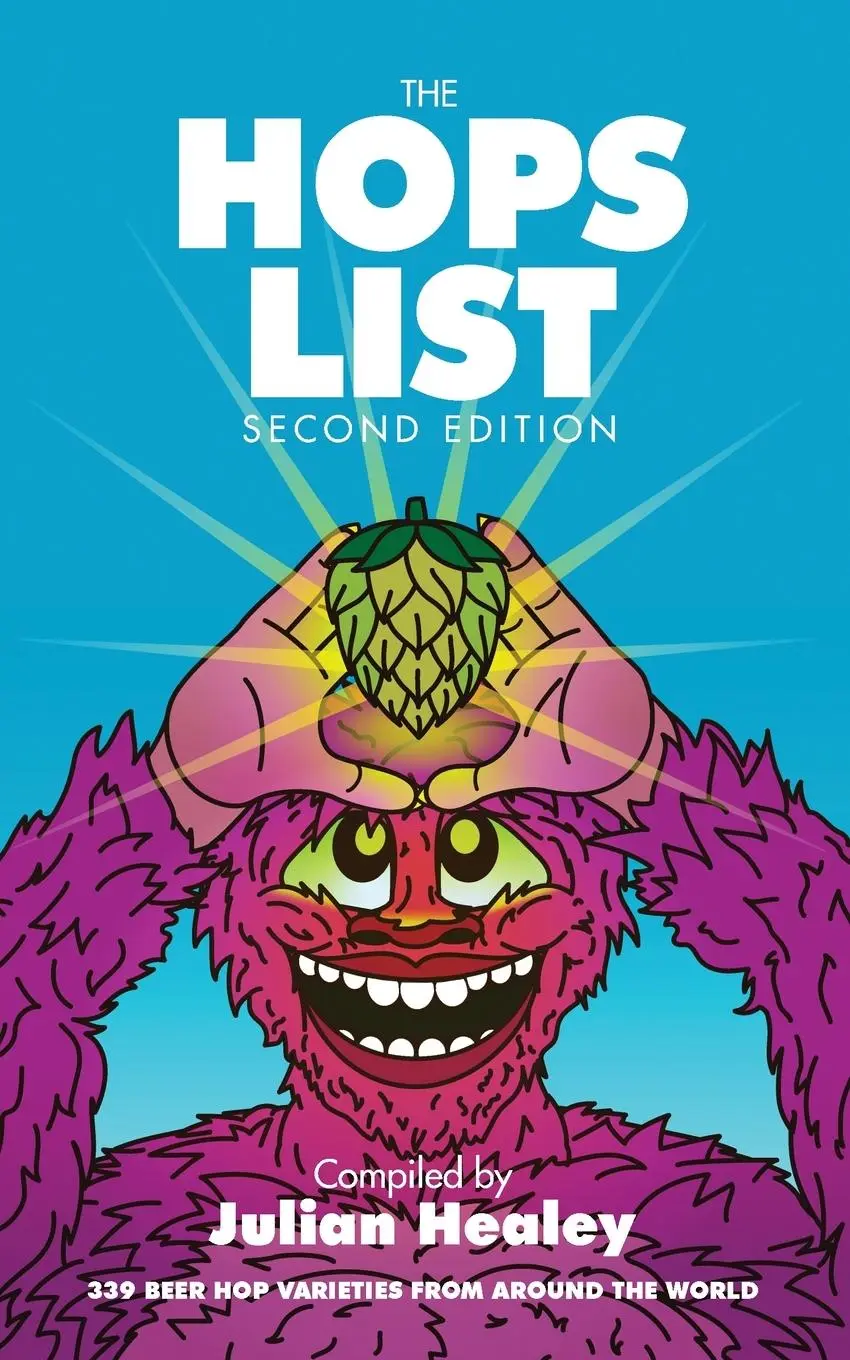 Cover: 9780648035510 | The Hops List | 339 Beer Hop Varieties From Around the World | Healey