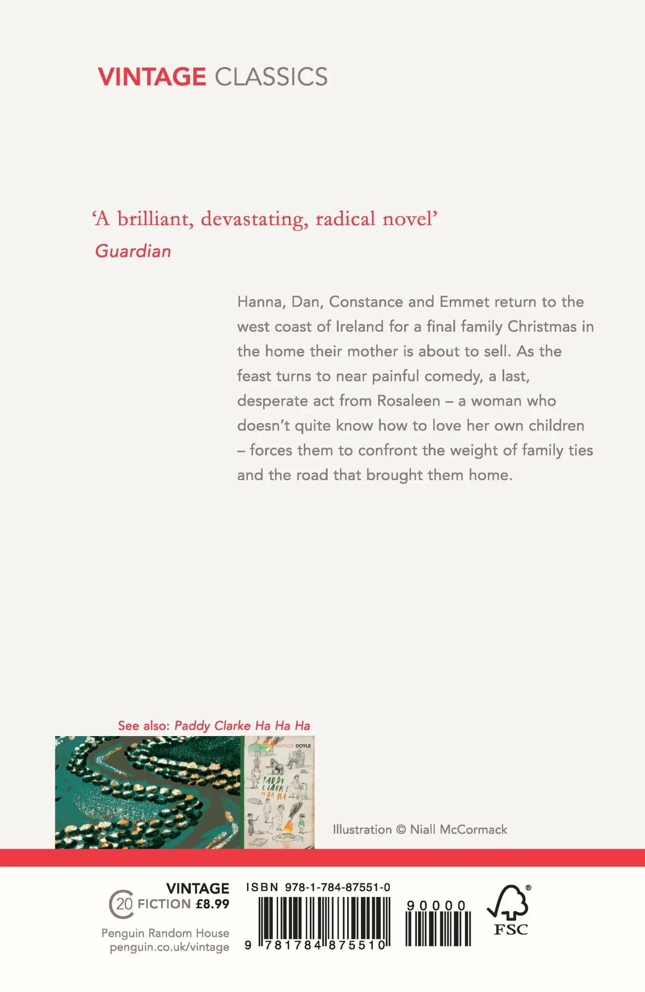 Rückseite: 9781784875510 | The Green Road | Anne Enright | Taschenbuch | Kartoniert / Broschiert