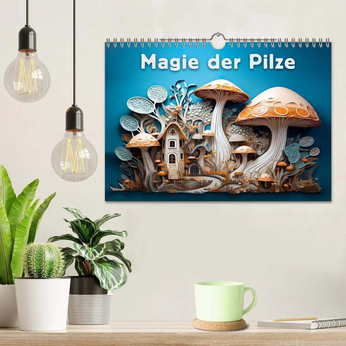 Bild: 9783457355510 | Magie der Pilze (Wandkalender 2026 DIN A4 quer), CALVENDO...