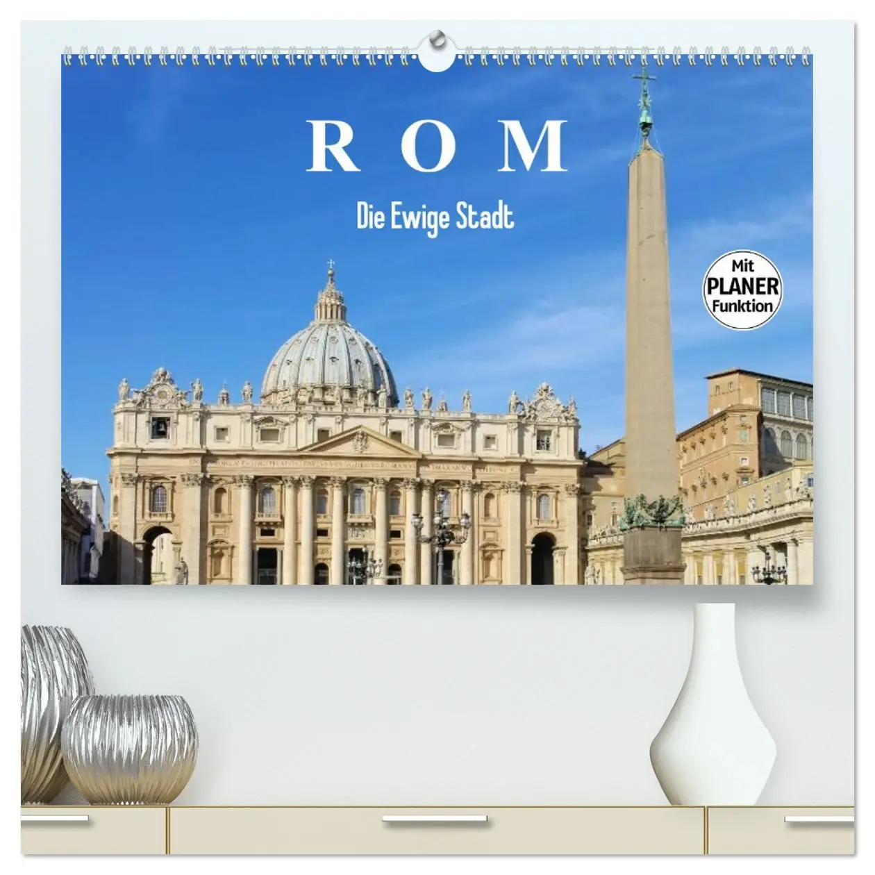 Cover: 9783457975510 | Rom - Die Ewige Stadt (hochwertiger Premium Wandkalender 2026 DIN...