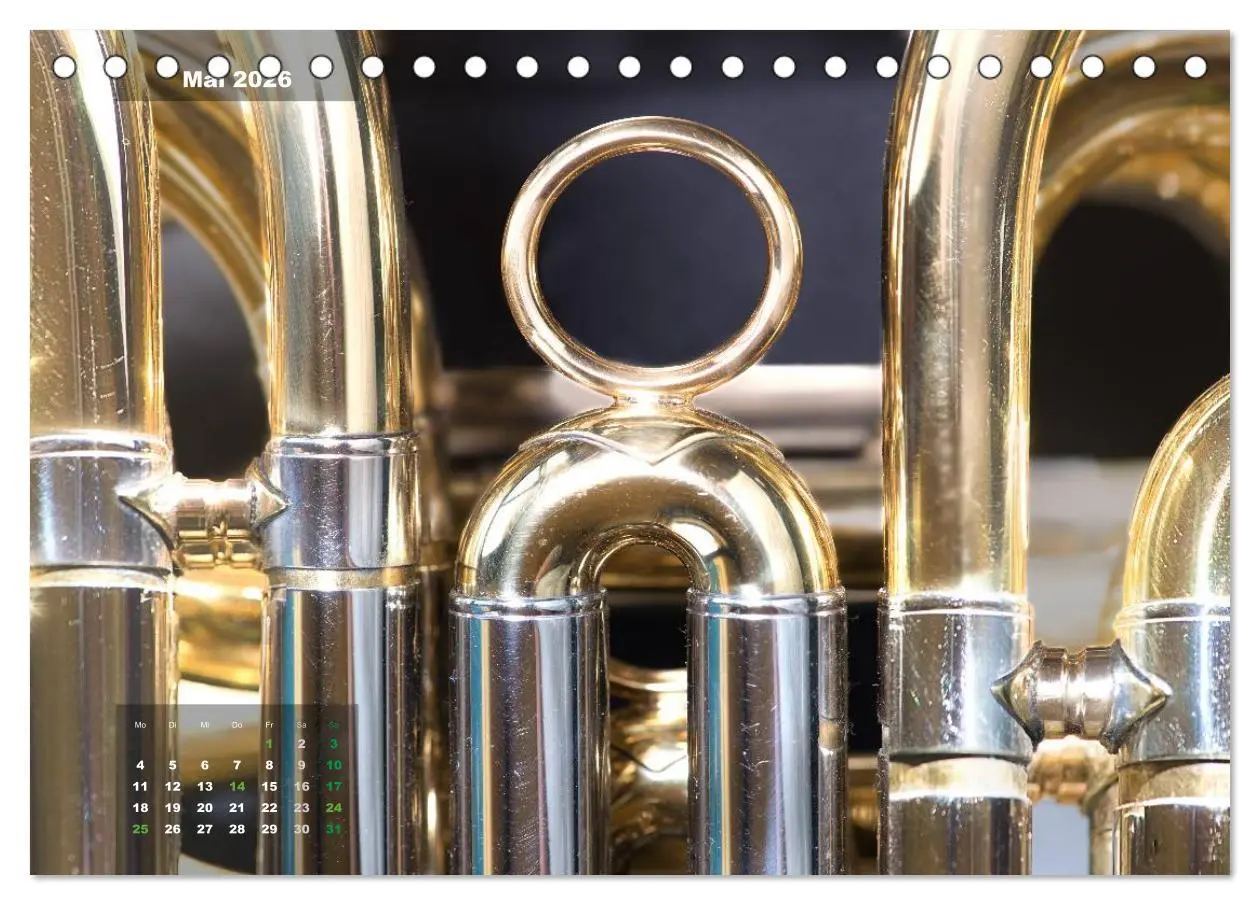 Bild: 9783516135510 | Das Horn, ein herrliches Instrument (Tischkalender 2026 DIN A5...