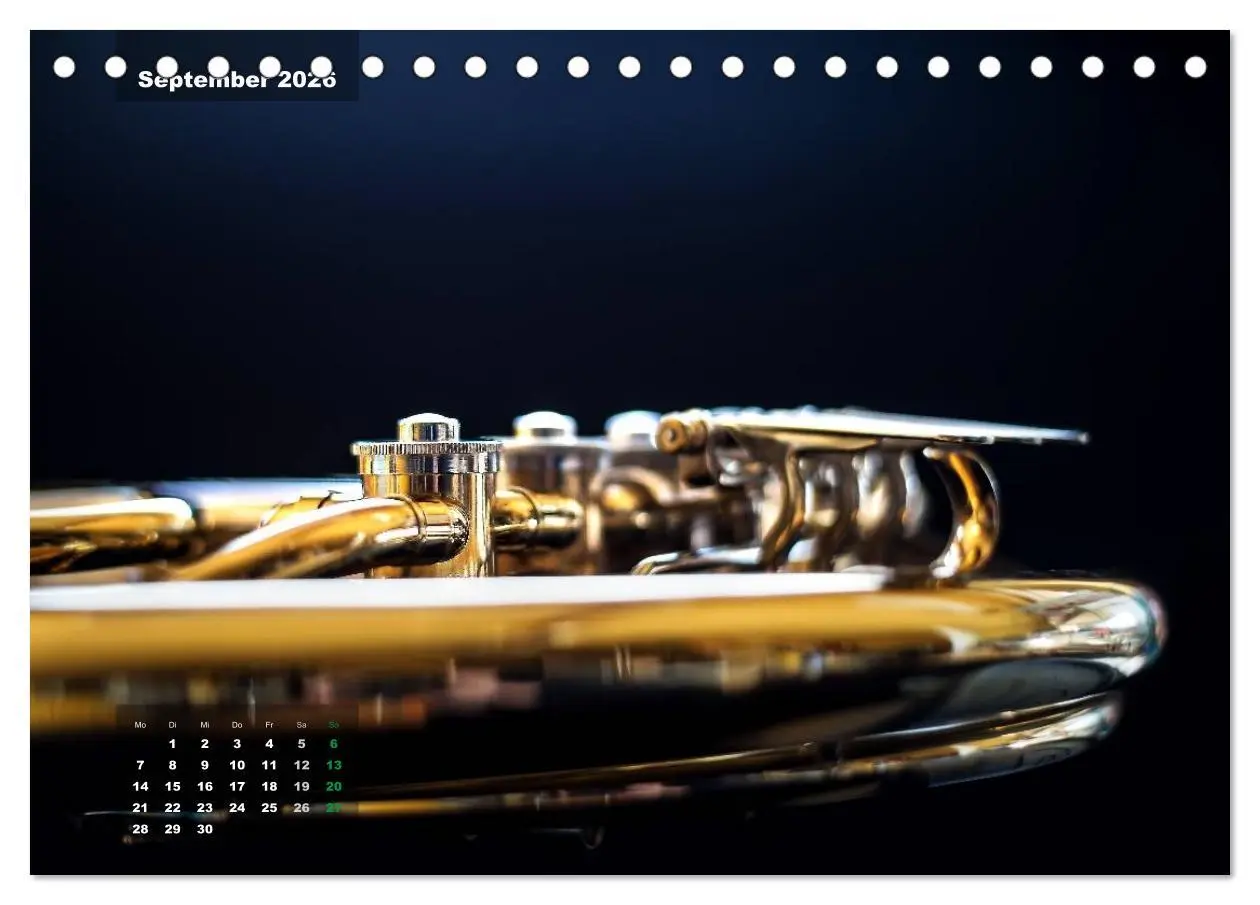 Bild: 9783516135510 | Das Horn, ein herrliches Instrument (Tischkalender 2026 DIN A5...