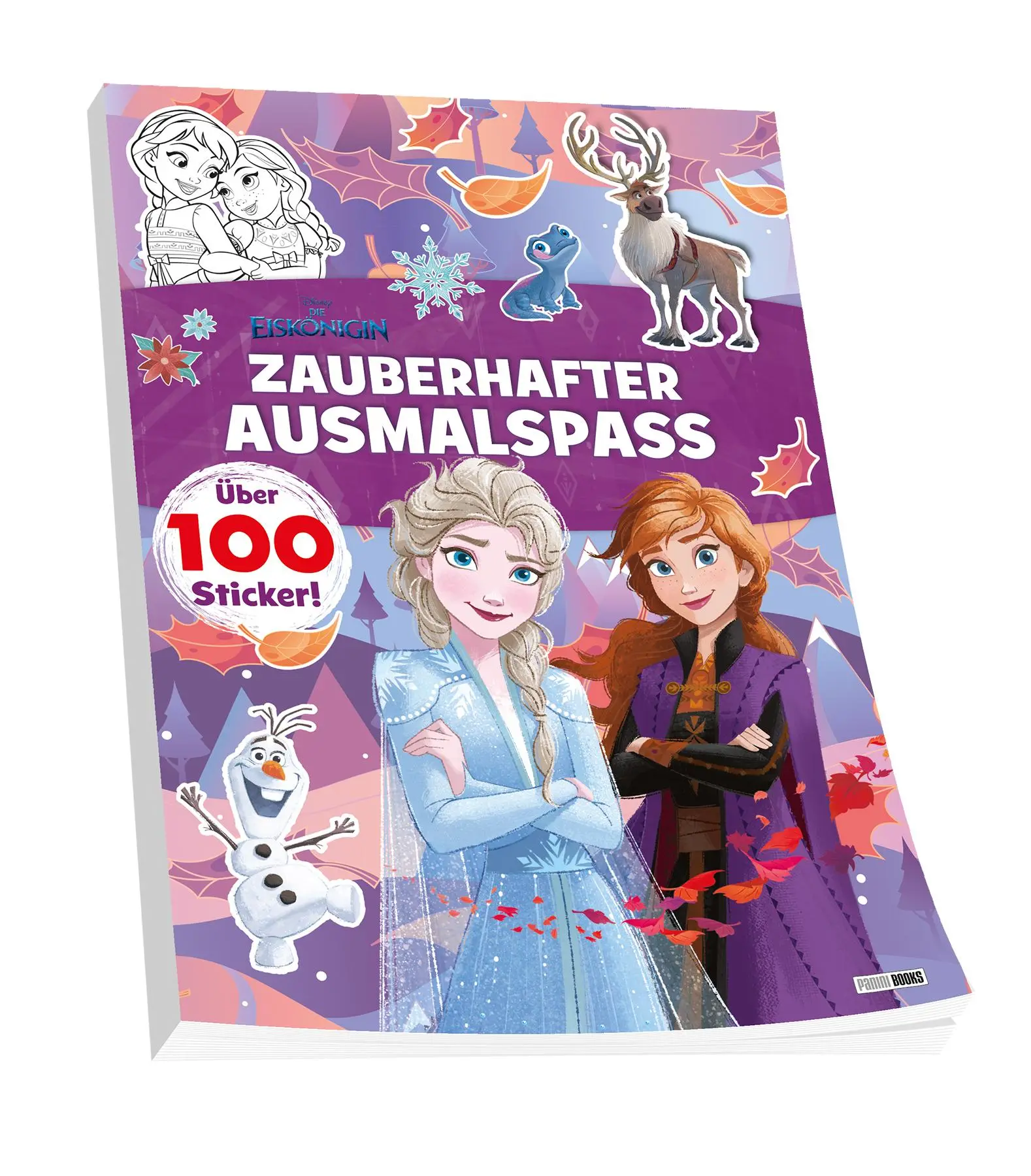 Cover: 9783833245510 | Disney Die Eiskönigin: Zauberhafter Ausmalspaß | Disney (u. a.) | Buch