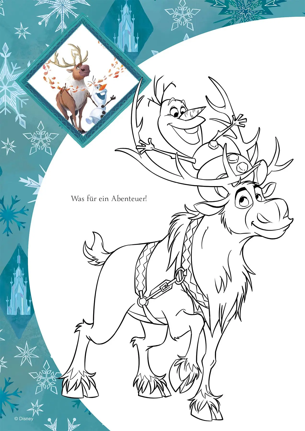 Bild: 9783833245510 | Disney Die Eiskönigin: Zauberhafter Ausmalspaß | Disney (u. a.) | Buch