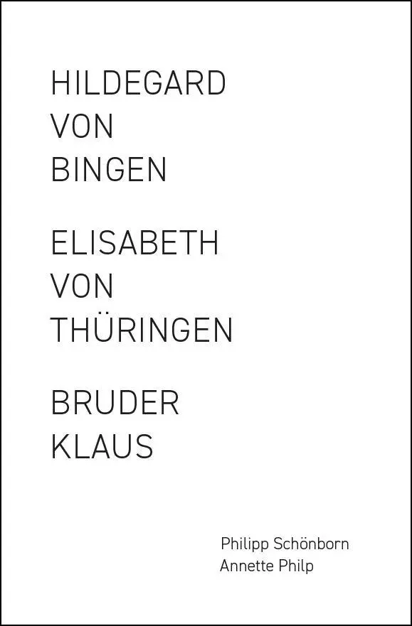 Cover: 9783959765510 | Elisabeth von Thüringen / Hildegard von Bingen / Bruder Klaus...