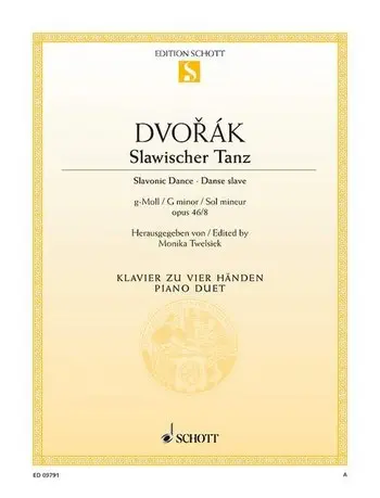 Cover: 9790001145510 | Slawischer Tanz Nr. 8 g-Moll op. 46/8 | Antonin Leopold Dvorak | Buch