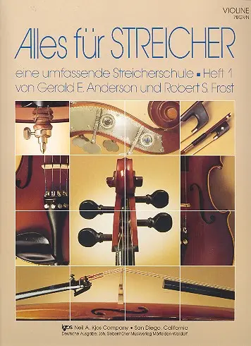 Cover: 9780849785610 | Alles für Streicher Band 1 für Streichorchester Violine | Anderson