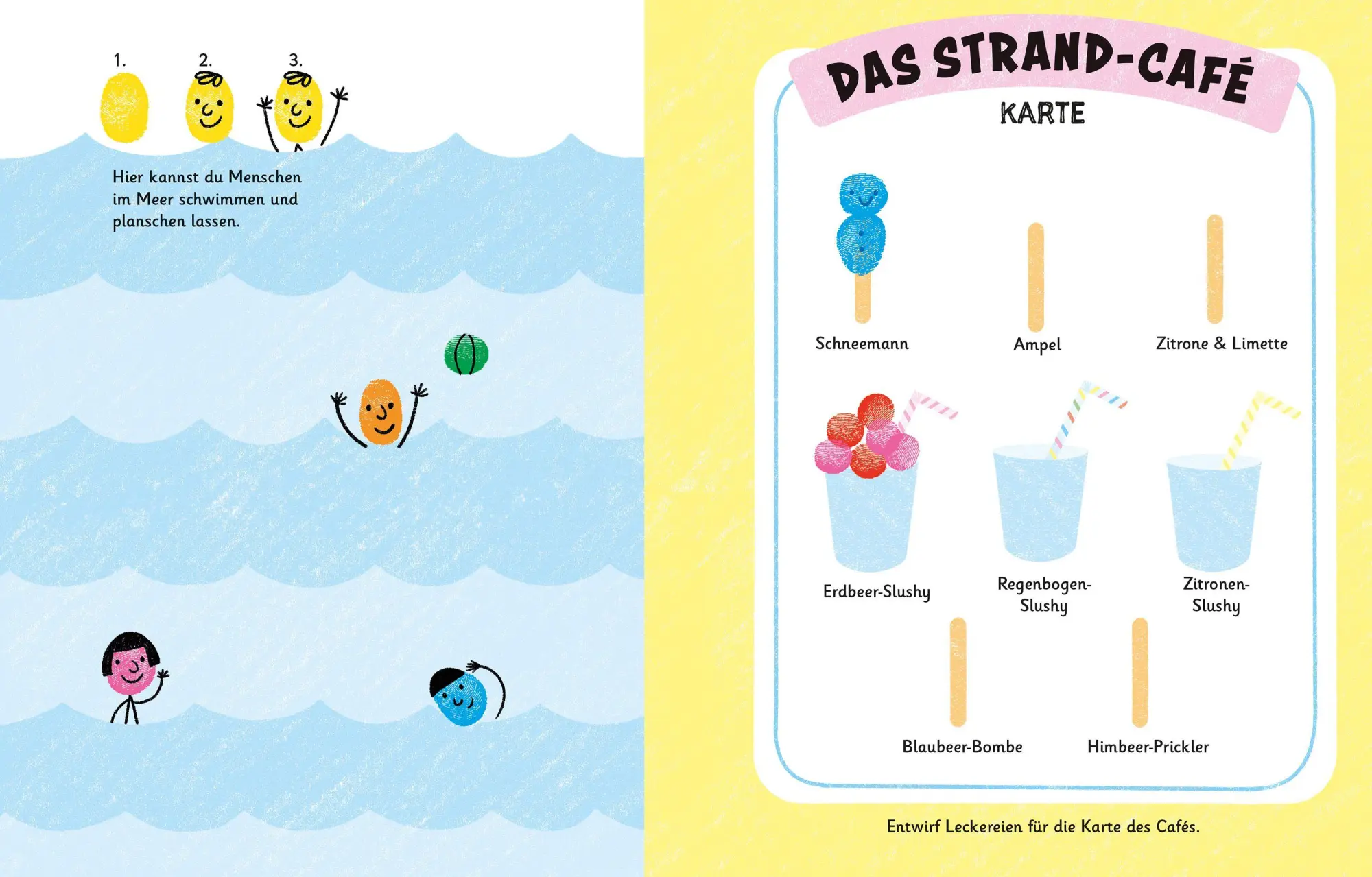 Bild: 9781035705610 | Fingerstempeln: Sommer | Fiona Watt | Buch | Fingerstempeln-Reihe