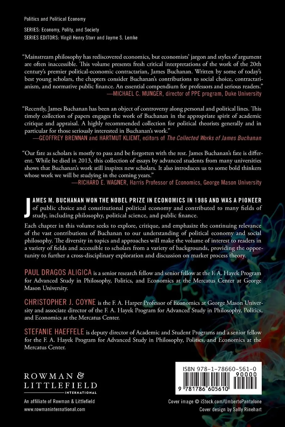 Rückseite: 9781786605610 | Exploring the Political Economy and Social Philosophy of James M....