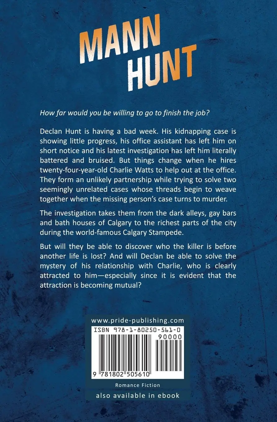 Rückseite: 9781802505610 | Mann Hunt | Peter E. Fenton | Taschenbuch | Englisch | 2023