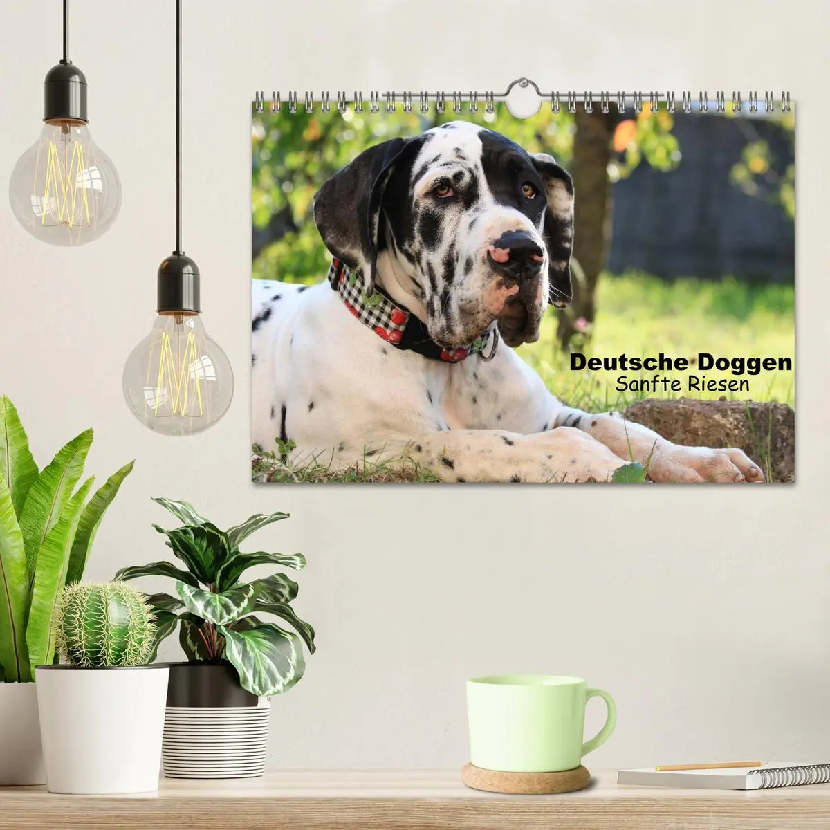 Bild: 9783457965610 | Deutsche Doggen - Sanfte Riesen (Wandkalender 2026 DIN A4 quer),...