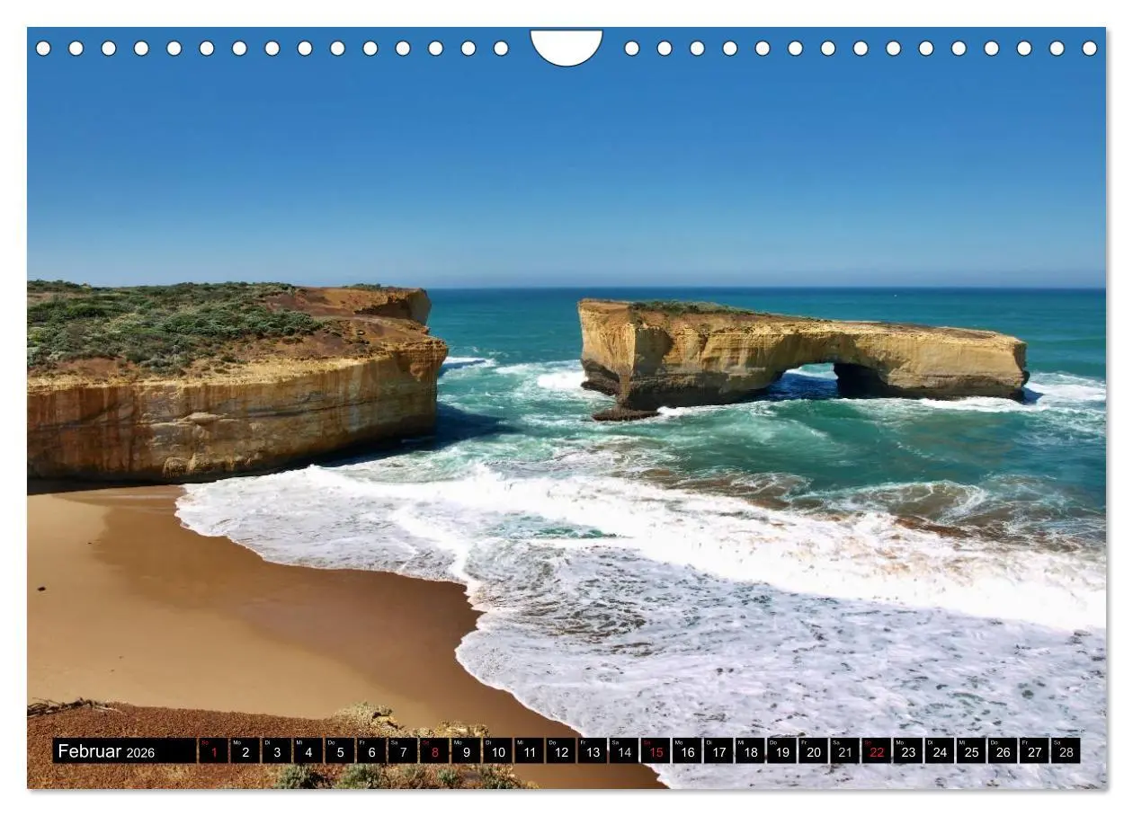 Bild: 9783516055610 | Australien - Die Great Ocean Road (Wandkalender 2026 DIN A4 quer),...
