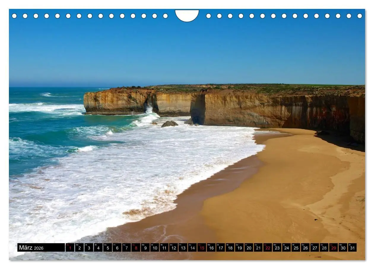 Bild: 9783516055610 | Australien - Die Great Ocean Road (Wandkalender 2026 DIN A4 quer),...