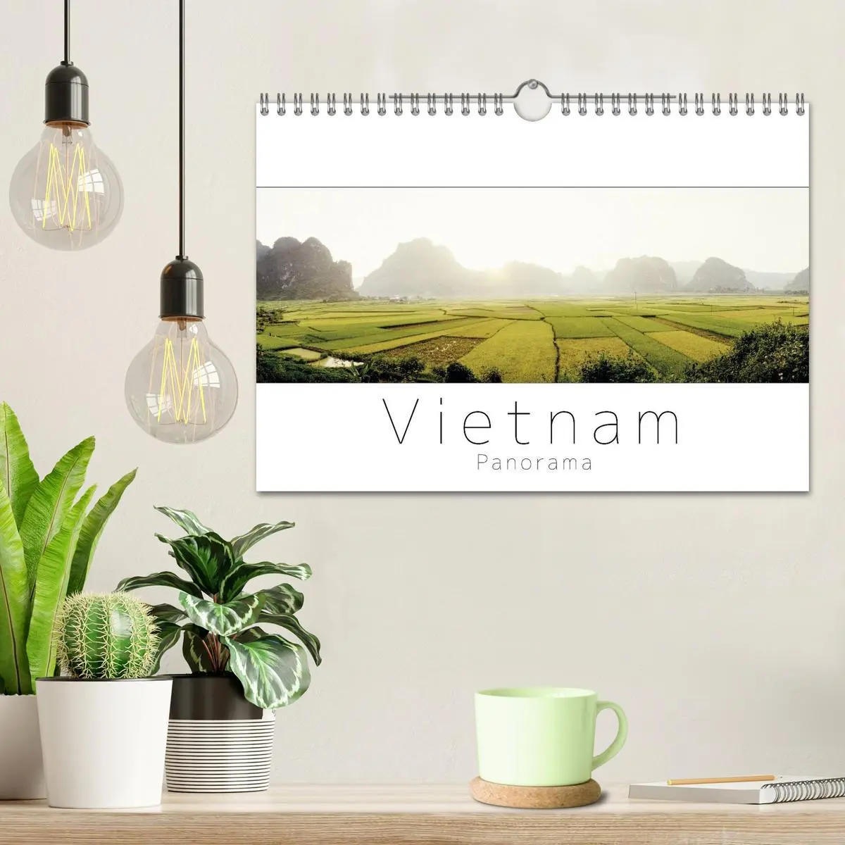 Bild: 9783516125610 | Vietnam Panorama (Wandkalender 2026 DIN A4 quer), CALVENDO...