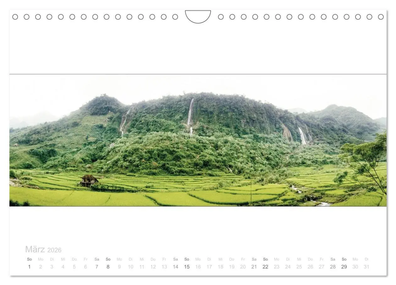 Bild: 9783516125610 | Vietnam Panorama (Wandkalender 2026 DIN A4 quer), CALVENDO...