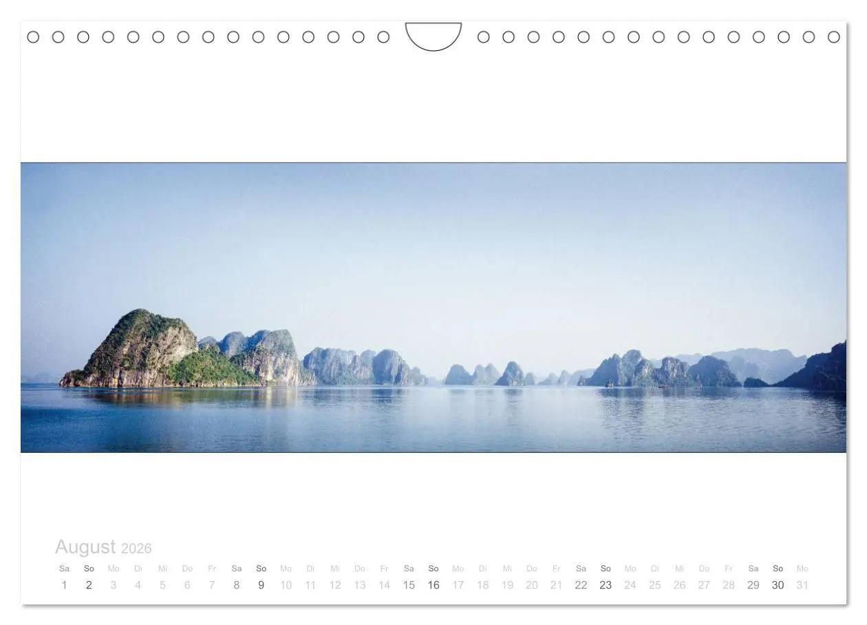 Bild: 9783516125610 | Vietnam Panorama (Wandkalender 2026 DIN A4 quer), CALVENDO...