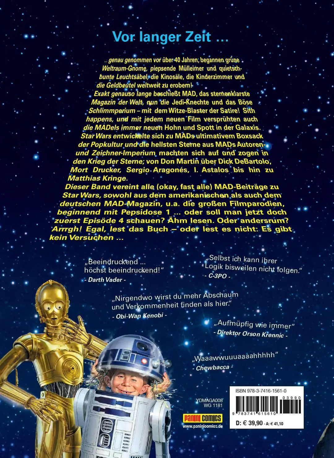 Rückseite: 9783741615610 | MADs Meisterwerke: Star Wars | Stefan Dinter | Buch | 276 S. | Deutsch