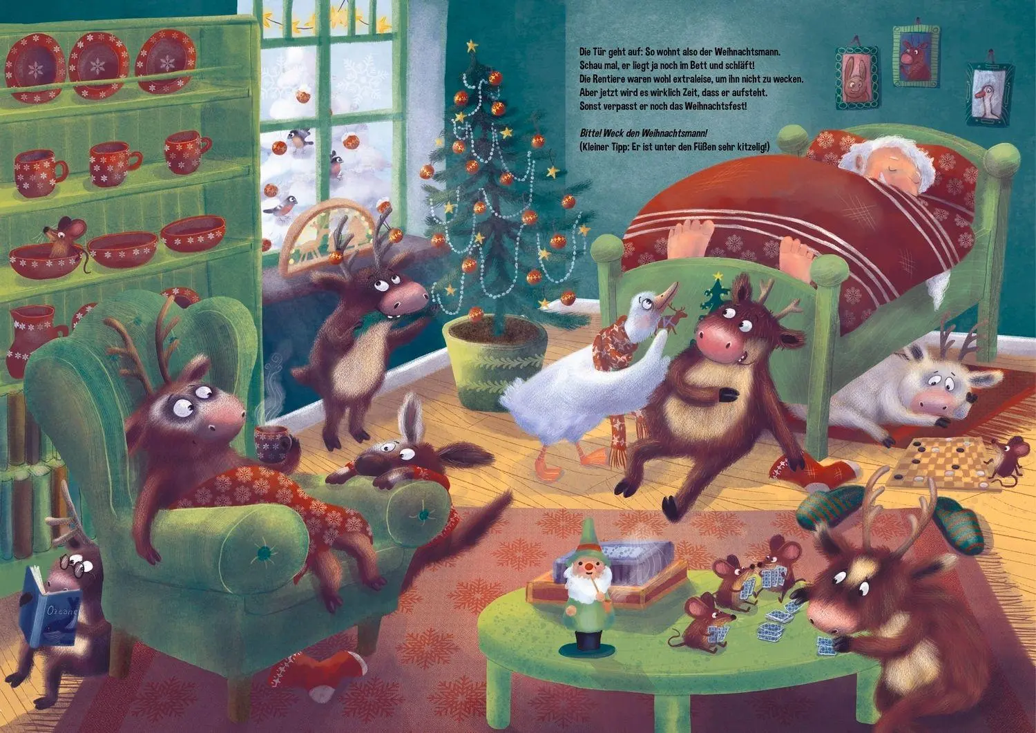 Bild: 9783751205610 | Weck den Weihnachtsmann | Ein Mitmachbuch | Anka Schwelgin | Buch