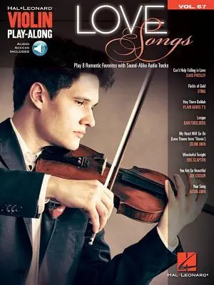 Cover: 9781495085710 | Love Songs | Violin Play-Along Volume 67 | Corporation | Taschenbuch