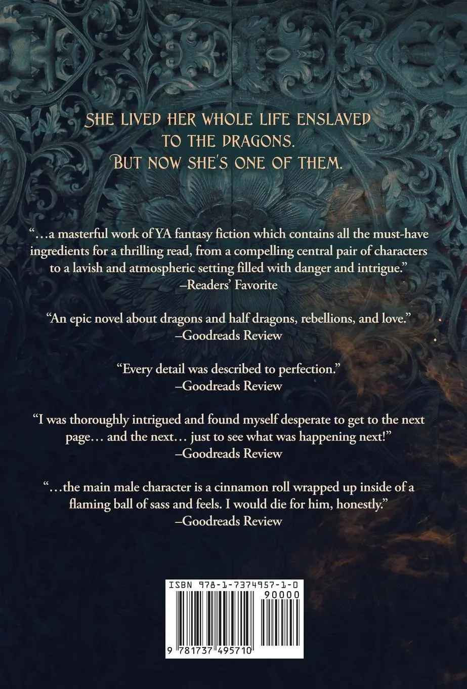 Rückseite: 9781737495710 | Scales of Ash &amp; Smoke | Emily Schneider | Buch | Englisch | 2021