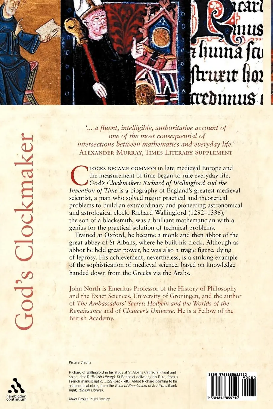 Rückseite: 9781852855710 | God's Clockmaker | Richard of Wallingford and the Invention of Time