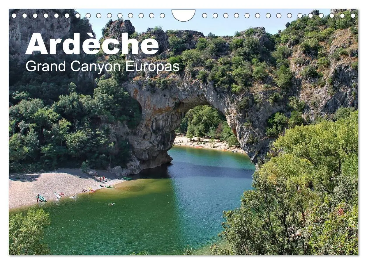 Cover: 9783516115710 | Ardèche, Grand Canyon Europas (Wandkalender 2026 DIN A4 quer),...