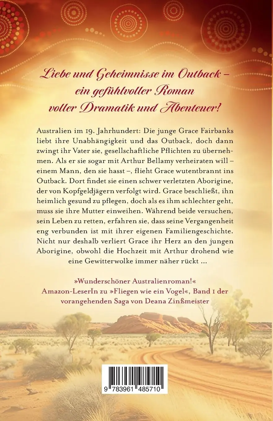 Rückseite: 9783961485710 | Sturm über dem roten Land: Die Australien-Saga - Spin-Off | Buch
