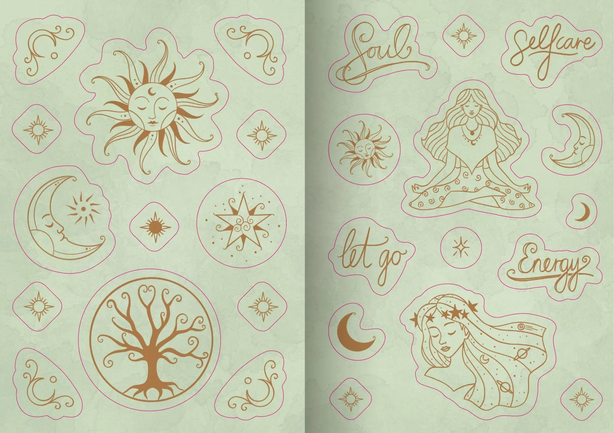 Bild: 4050003955810 | Sticker Spirit &amp; Soul | Susanna Hatkemper | Taschenbuch | 16 S. | 2024