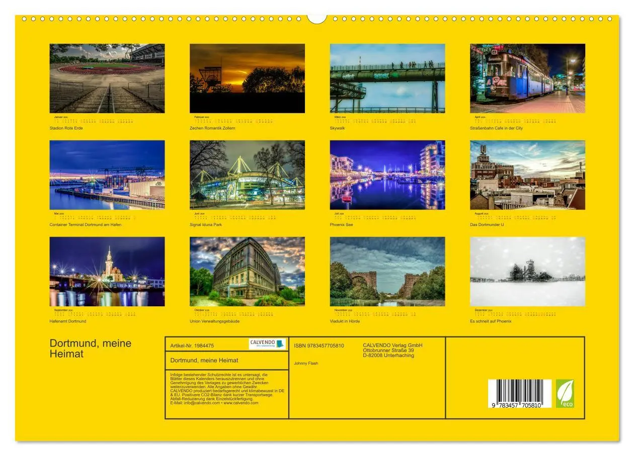 Bild: 9783457705810 | Dortmund, meine Heimat (hochwertiger Premium Wandkalender 2026 DIN...