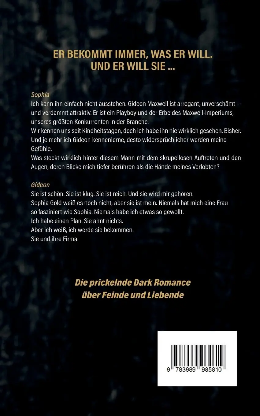 Rückseite: 9783989985810 | Dark Entaglement Eine Rivals to Lovers Marriage Deal Dark Romance