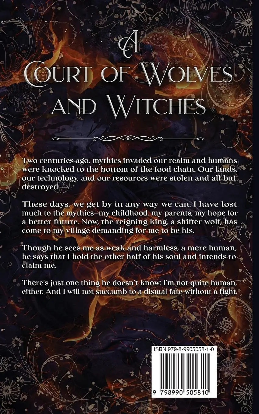 Rückseite: 9798990505810 | A Court of Wolves and Witches | Rose Gravestone | Taschenbuch | 2024