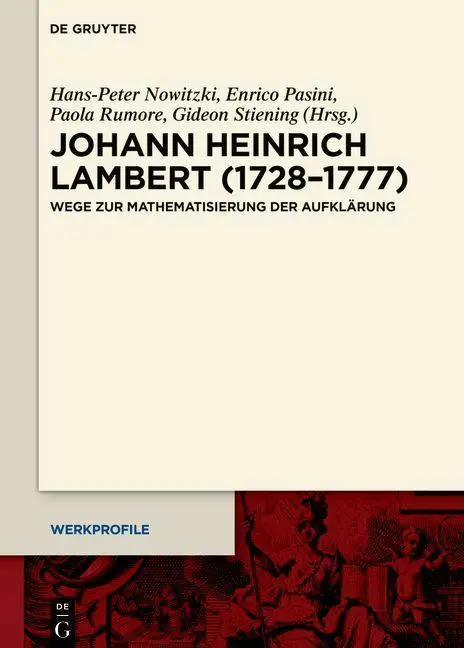 Cover: 9783110645910 | Johann Heinrich Lambert (1728-1777) | Hans–peter Nowitzki | Buch | IX