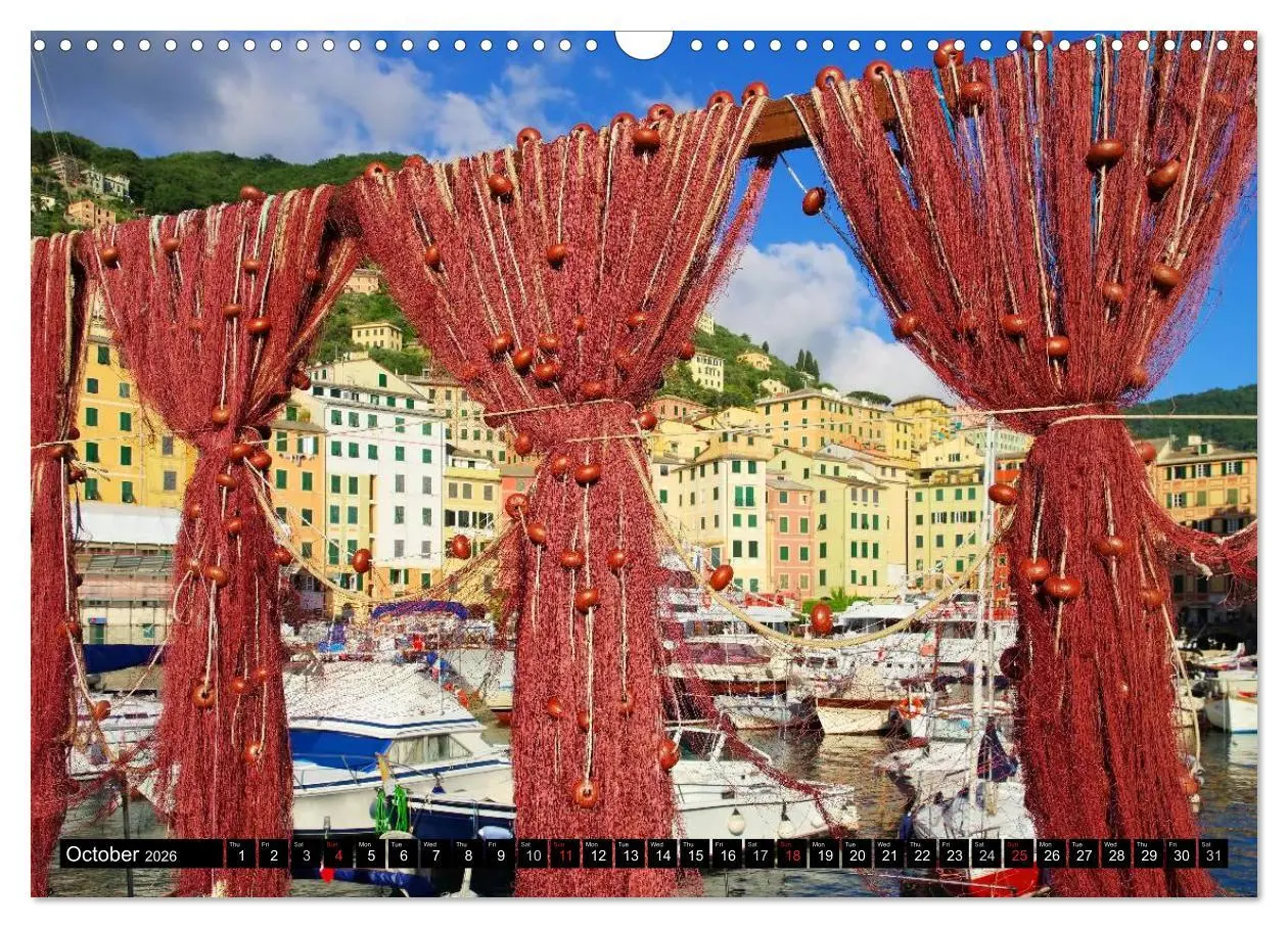 Bild: 9783516575910 | Riviera di Levante The Coast of Liguria (Wall Calendar 2026 DIN A3...