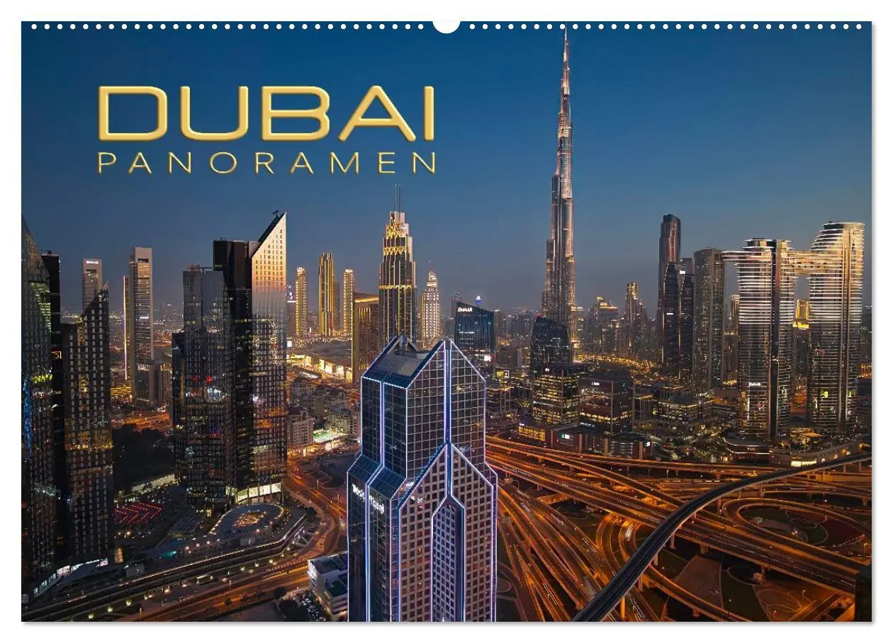 Cover: 9783516645910 | Dubai Panoramen (Wandkalender 2026 DIN A2 quer), CALVENDO...