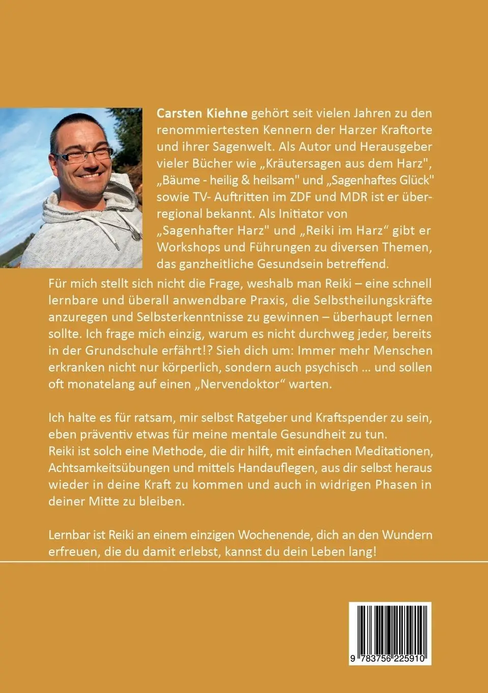 Rückseite: 9783756225910 | Reiki I. Grad - Shoden | Workshopmappe | Carsten Kiehne | Taschenbuch