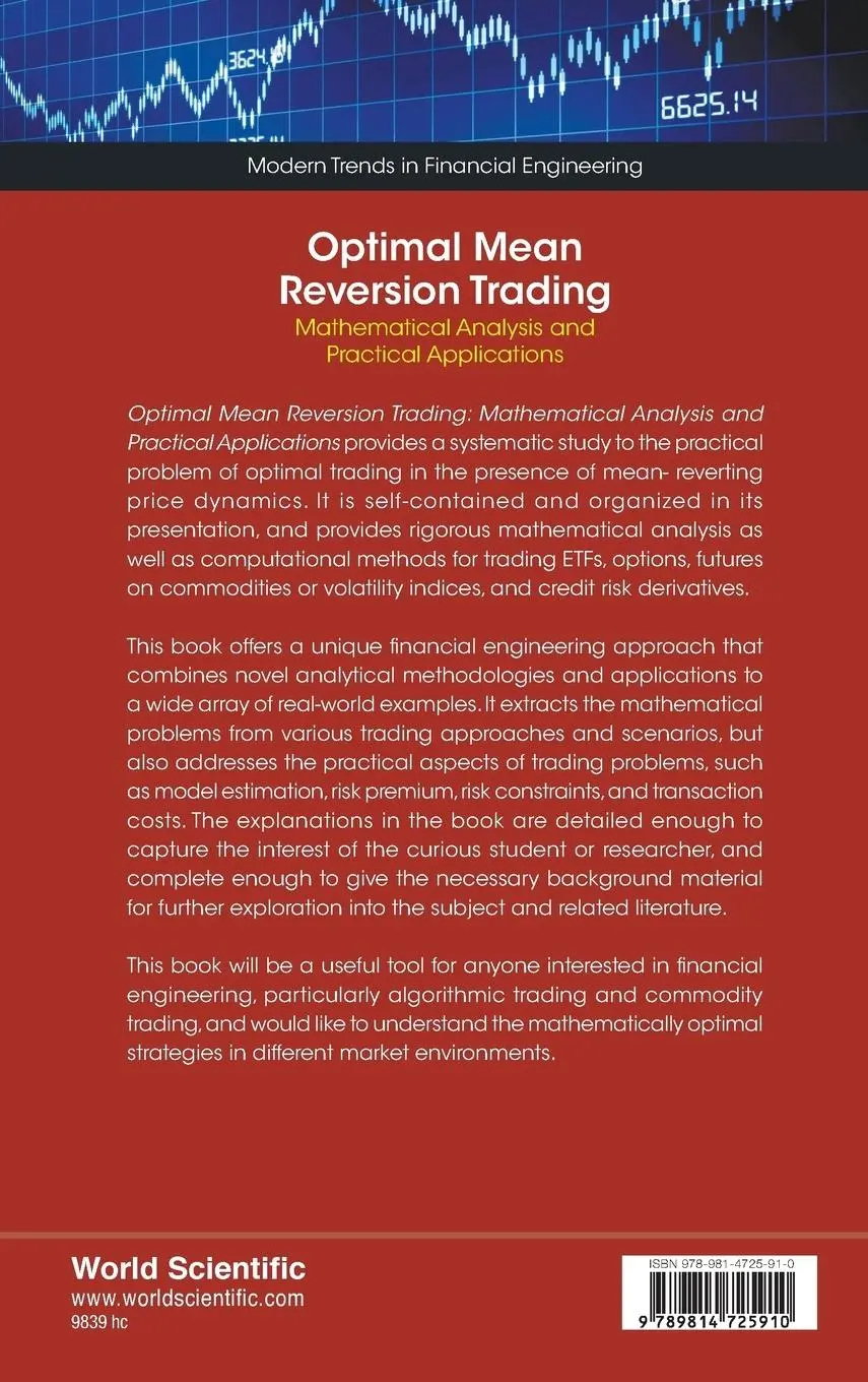 Rückseite: 9789814725910 | OPTIMAL MEAN REVERSION TRADING | Leung Tim | Buch | Gebunden | 2015